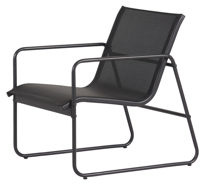 Sofasæt stål sort 4 dele - Envy